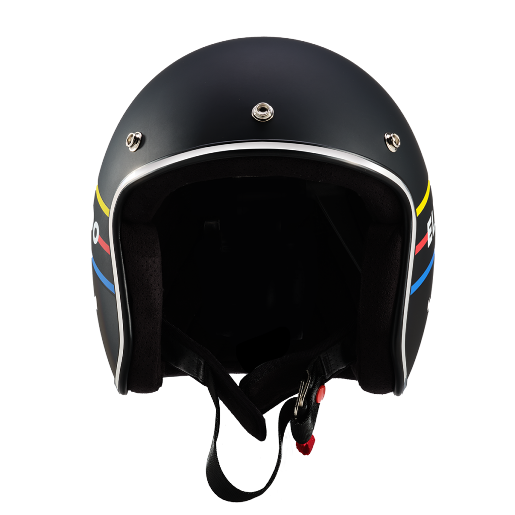 Motorcycle Helmet DOT Approved German Style Retro Half Helmet